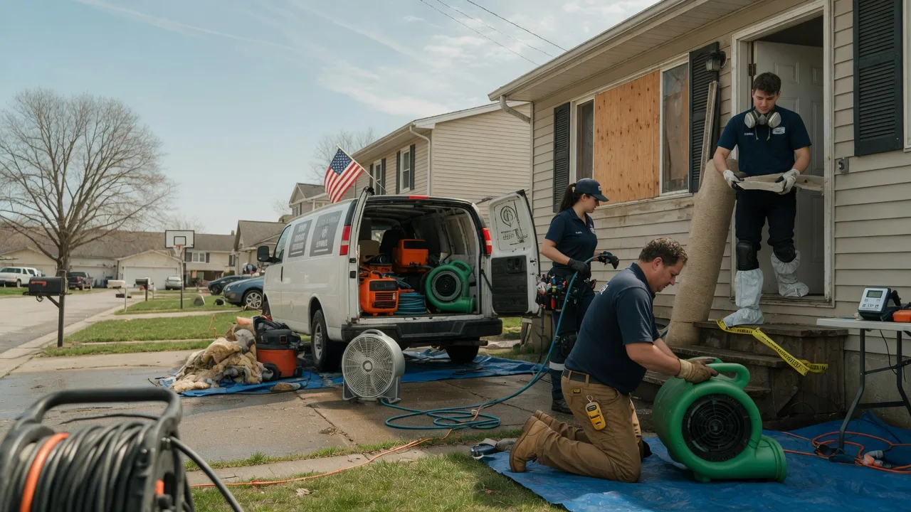 Water Damage Restoration in Mystic, IA near me